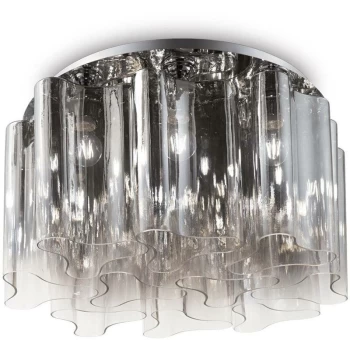 Image of Ideal Lux Compo - Light Ceiling Light Smokey, E27
