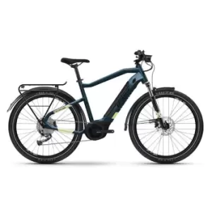 Image of Haibike Haibike Trekking 5 High 2022 Electric Hybrid Bike - Blue