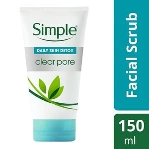 Image of Simple Daily Skin Detox Clear Pore Scrub 150ml
