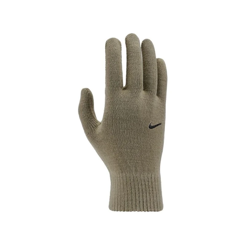 Image of Nike 2.0 Knitted Swoosh Grip Gloves Dark Green unisex