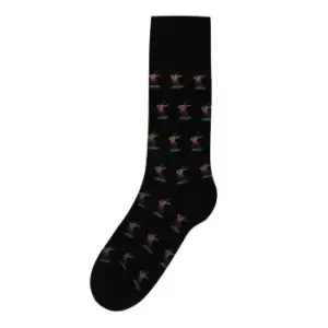 Image of Paul Smith Richie Rabb Socks - Black