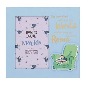Image of 4" x 6" - Roald Dahl Matilda Photo Frame