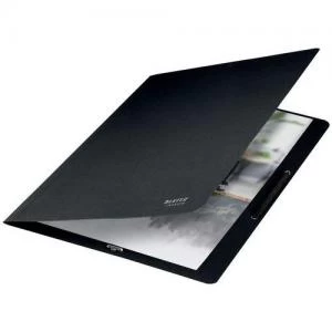 Image of Recycle Card Folder with elastic bands A4, Black - Outer carton of 10