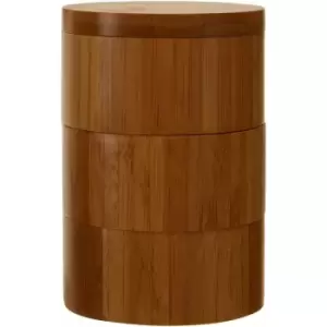 Image of Bamboo Natural Cylindrical Storage Set - Premier Housewares