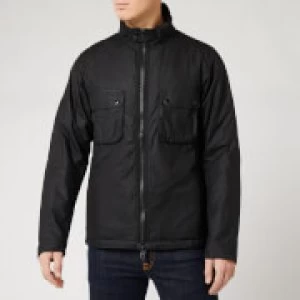 Image of Barbour International Mens Tennant Wax Jacket - Black - M