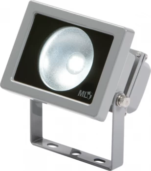 Image of KnightsBridge IP65 Adjustable Low Energy LED Security FloodLight Grey Aluminium. - 30 Watt