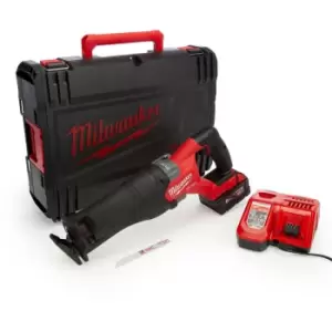 Image of Milwaukee - M18 FSZ-501X fuel Sawzall Brushless Reciprocating Saw (1 x 5.0Ah Battery) 4933478292