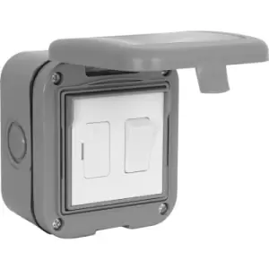 Image of Unbranded BG IP55 Switched Connection Unit 1 Gang Switched FCU