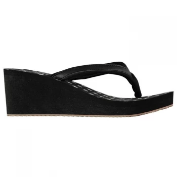 Image of SoulCal EVA Wedge Flip Flops Ladies - Black