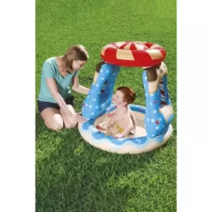 Image of Bestway Candyville Inflatable Shaded Paddling Play Pool