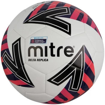 Image of Mitre Womens Super League Size 5 Football - White