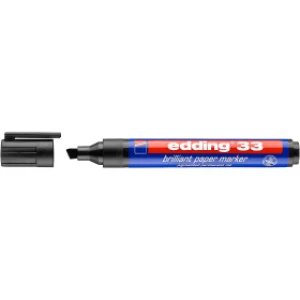 Image of Edding 33 Brilliant Paper Marker - Black