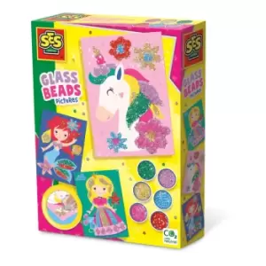 Image of SES Creative Glass Beads Pictures Colouring Set, Three Years and...