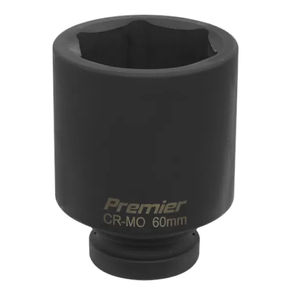 Image of Genuine SEALEY IS160D Impact Socket 60mm Deep 1Sq Drive