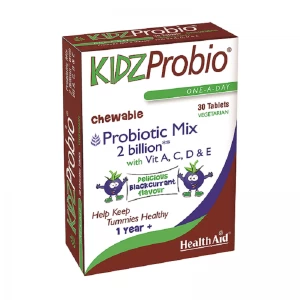 Image of HealthAid Kidz Probio Chewable Probiotic Mix 30 Tablets