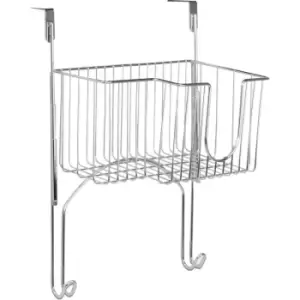 Image of Over Door Iron and Ironing Board Holder M&W - Silver