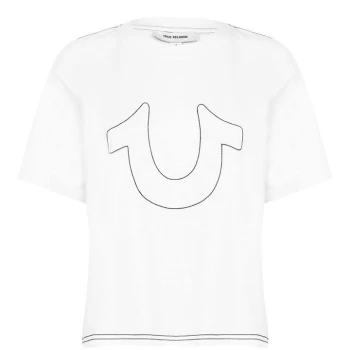 Image of True Religion Jersey T-Shirt - White