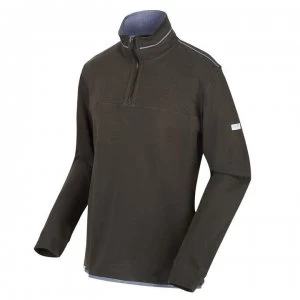 Image of Regatta Lauro Half Zip Fleece - Dark Khaki