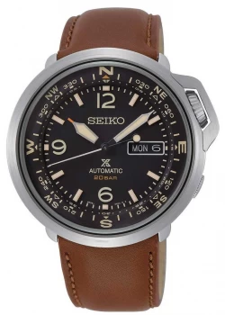 Image of Seiko Prospex Mens Outdoor Brown Leather SRPD31K1 Watch