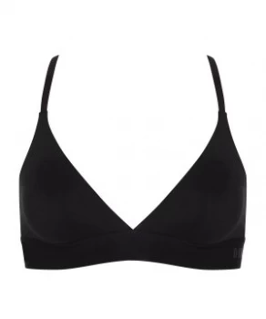 Image of DKNY Classic cotton convertible wirefree bralette Black