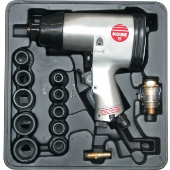 Image of IWS500 1/2' Impact Wrench Kit - Kobe Red Line