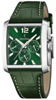 Image of Festina F20636/3 Quartz Chrono (38mm) Green Dial / Green Watch