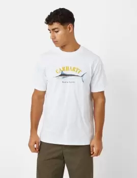 Image of Carhartt-WIP Marlin T-Shirt (Organic) - White