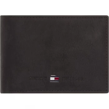 Image of Tommy Hilfiger Johnson Mini Cc Flap Coin Pocket - Black