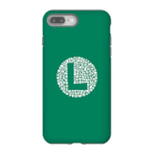 Image of Nintendo Super Mario Luigi Items Logo Phone Case - iPhone 8 Plus - Tough Case - Gloss