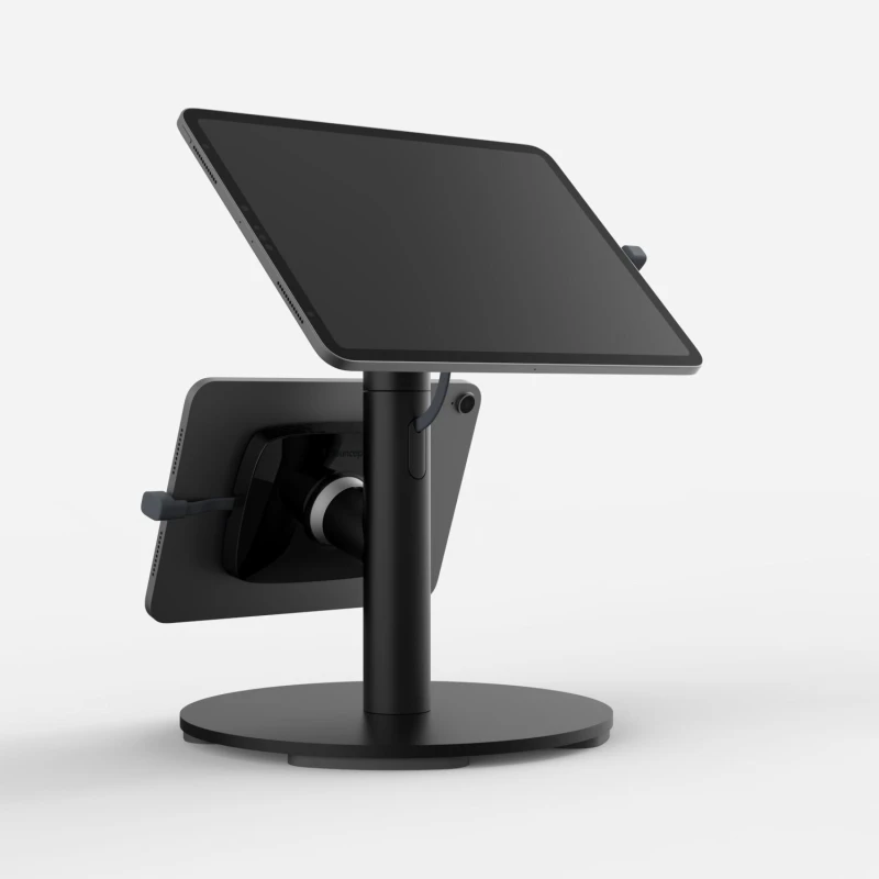 Image of Bouncepad Core Twin + Counter Base Compatible with All USB-C Black BP-COR-TWCO-B