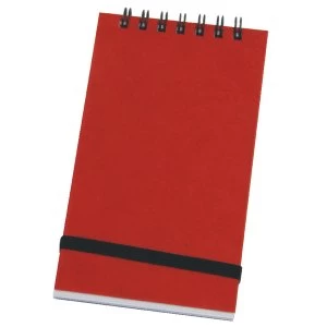 Image of Silvine Twinwir Nbook Red 76X127mm PK12