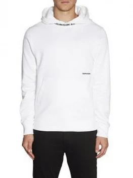 Image of Calvin Klein Jeans Subtle Institutional Logo Overhead Hoodie