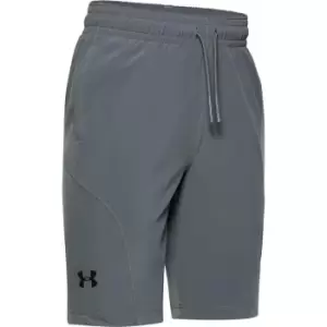 Image of Under Armour Rock Until Shorts Junior Boys - Grey