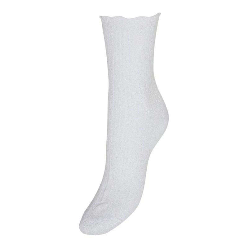 Image of Vero Moda Sequined socks For Her Vero Moda Magic Blanc Female TU