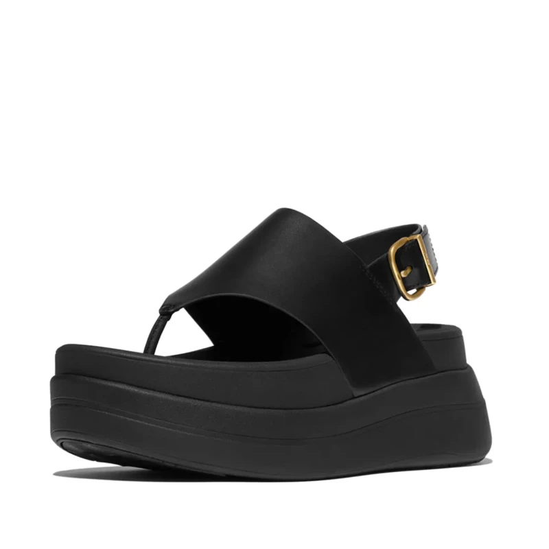 Image of FitFlop Wedge sandals with back strap For Her FitFlop F-Mode Noir Female 38