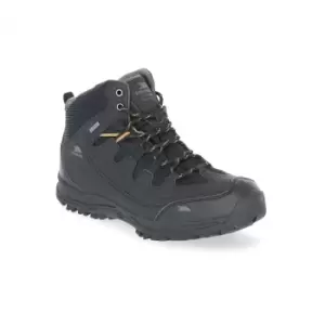 Image of Trespass Mens Finley Waterproof Walking Boots (8 UK) (Black)