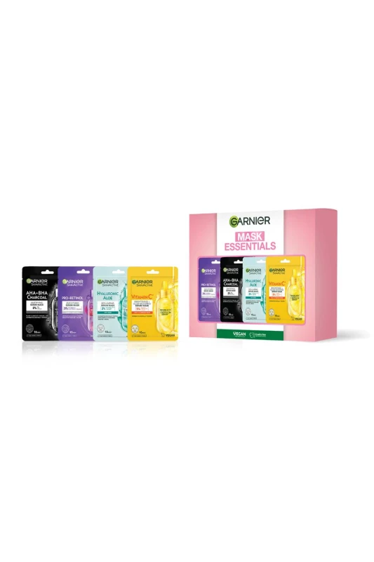 Image of Garnier Mask Essentials Giftset Multi female