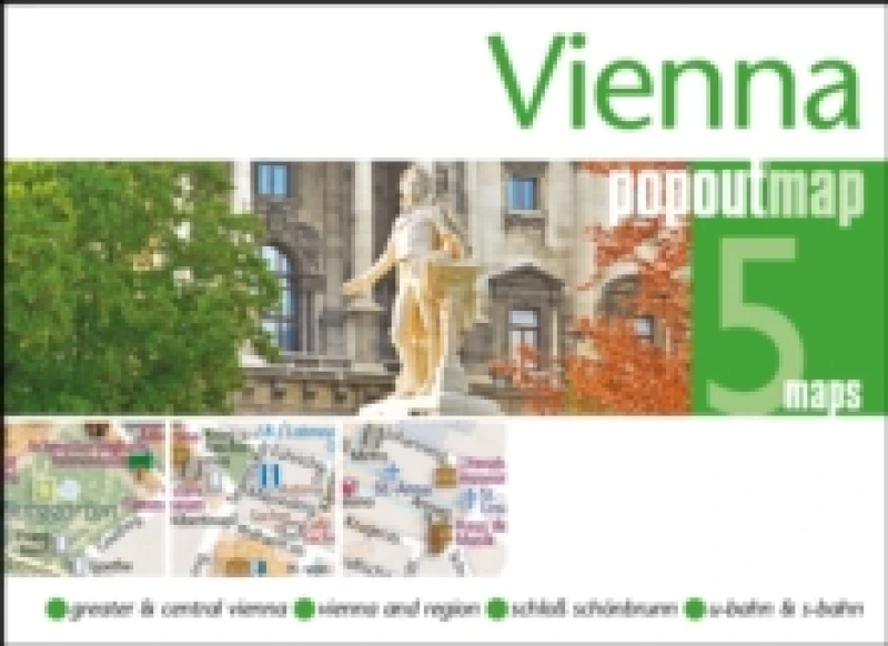 Image of Vienna PopOut Map Sheet map, folded
