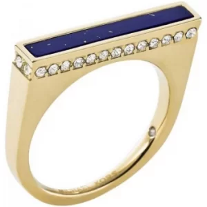 Image of Ladies Michael Kors PVD Gold plated Size P Ring