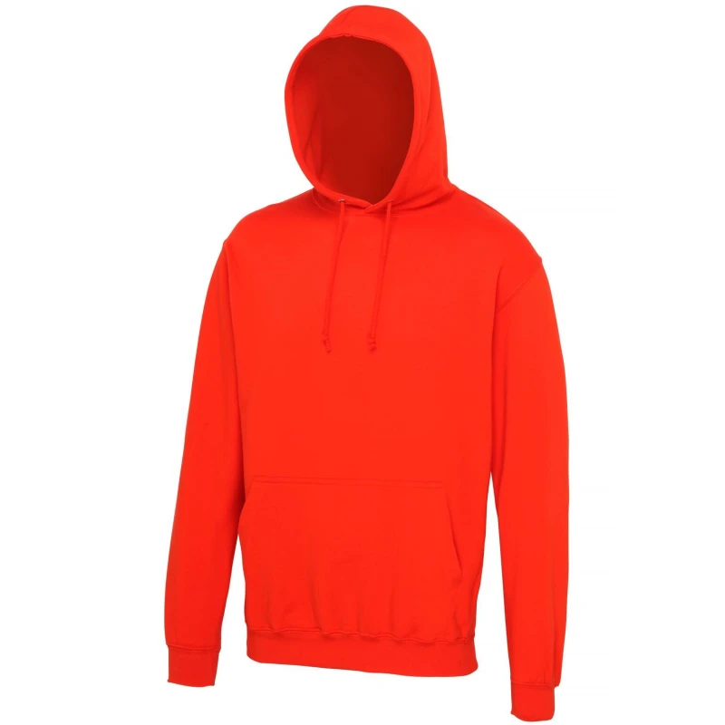 Image of AWDis AWDis Men College Hooded Sweatshirt Hoodie in Orange Size: X-Small Orange XS Male 5057819007718