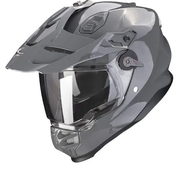 Image of Scorpion ADF-9000 Air Solid Cement Grey Adventure Helmet L