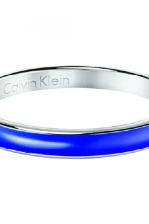 Image of Ladies Calvin Klein Stainless Steel Small Gloss Bangle KJ51AB01050S