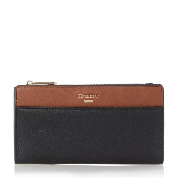 Image of Dune Kalancie' Colour Block Zip Purse - tan