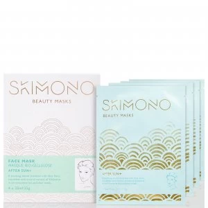 Image of Skimono Beauty Face Mask for After Sun 4 x 25ml