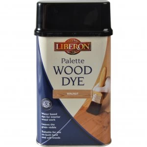 Image of Liberon Palette Wood Dye Walnut 500ml