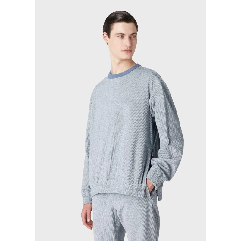 Image of Emporio Armani Sweatshirt Blue male XS