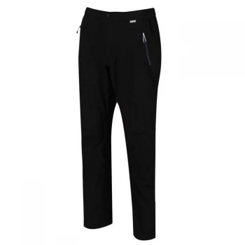 Image of Regatta Highton Stretch Waterproof & Breathable Overtrouse - Black