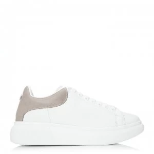Image of M by Moda Chunky Britt Trainers - WHT/TAU BACK