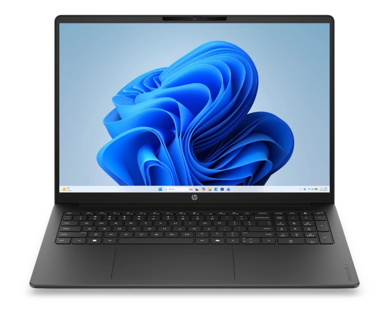 Image of HP OmniBook 3 Laptop 16-by0005nax AMD Athlon Silver 10 40.6cm (16") 2K 4GB LPDDR5-SDRAM 128GB SSD WiFi 6 (802.11ax) Windows 11 Home Black D8XF9