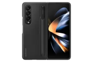 Image of Samsung Standing Cover with Pen for Galaxy Z Fold4 in Black (EF-OF93PCBEGWW)